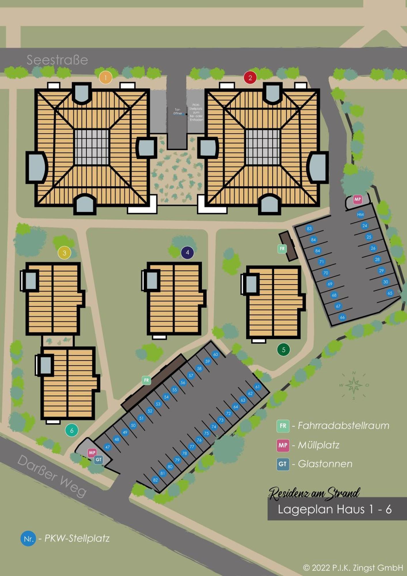 Residenz am Strand Wohnung 4-60 Ostseeheilbad Ostseeheilbad Zingst Exterior foto